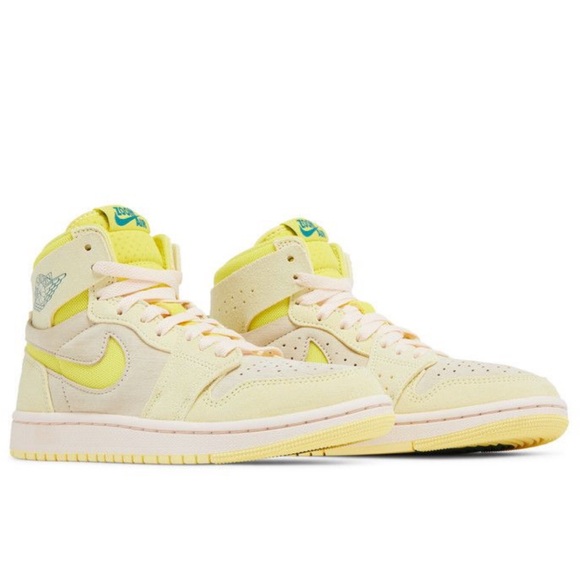 Nike Shoes - Size 10 Nike Zoom Air High-Tops - Yellow and White (Worn Once)